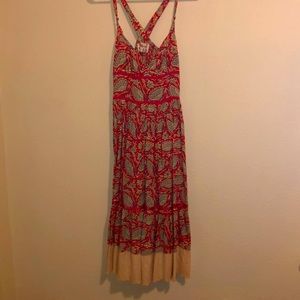 Free People Red Boho Dress